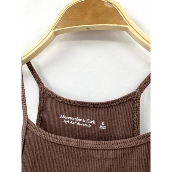 Abercrombie & Fitch Brown Ribbed Sleeveless Bodysuit - Picture 3 of 4